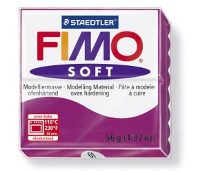 Fimo Soft violet purpuriu, nuanta 61