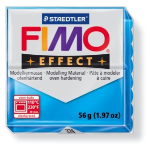 Fimo Effect bleu transparent, nuanta 374