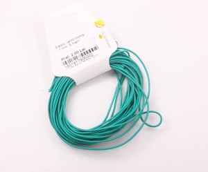 Elastic vernil inchis - 1 mm, 5 metri