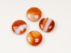 Agate maro, 6X16 mm, 4 buc, gaura 1 mm