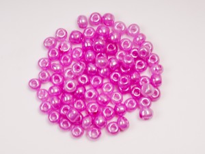 Margele de nisip lila deschis perlat - 4mm, 500 buc