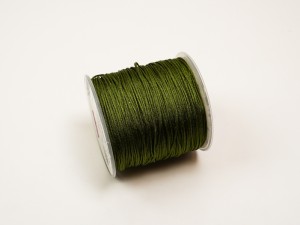Snur verde kaki (fara guta) 0.9 mm, rola de 90metri