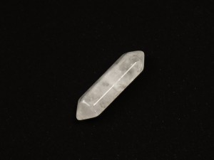 Pietre bipiramida din cristal de stanca 8X30 mm, gaura 1 mm 1 buc