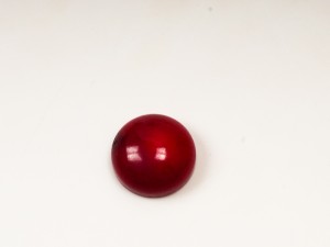 Cabochon din coral, 14 mm, 1 buc