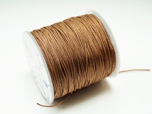 Snur maro deschis (fara guta) 1 mm, rola de 90 metri