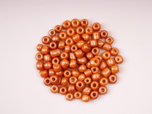 Margele de nisip maro - cafeniu deschis -4mm, 50 gr