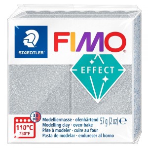 Fimo Effect argintiu, nuanta 812