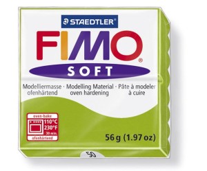 Fimo Soft verde mar, nuanta 50