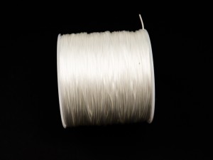 Fir elastic alb multifir- 0.8 mm, cca 50  m