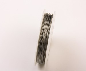 Fir siliconat  gri ,0.8 mm , 28 m
