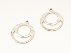 Accesorii / charmuri din inox, 18 mm, 2 buc