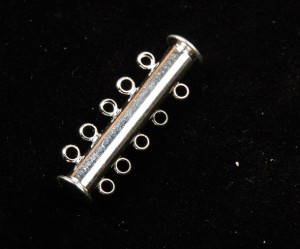 Inchizatoare magnetica argintiu inchis cu 10 zale 3 cm, 1 buc