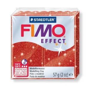 Fimo Effect glitter red nuanta 202