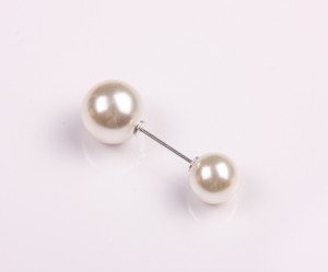 Ac de brosa cu imitatie perla , cca 5 cm, 1 buc