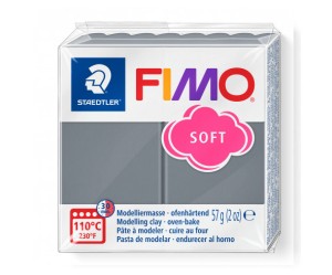 Fimo Soft , nuanta T80 Stormy grey