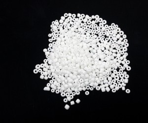 Margele de nisip albe -  3 mm 50 gr