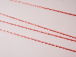 Snur lucios cerat roz deschis - 1 mm, 5 metri