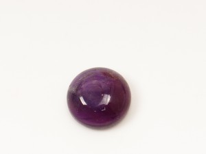 Cabochon ametist d:8 mm, 1 buc