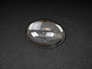 Cabochon din sticla transparent, d:30X40 mm, 1 buc