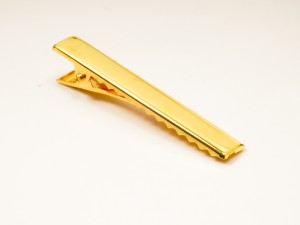 Baza de clama din metal, auriu, 55X10 mm, 1 buc
