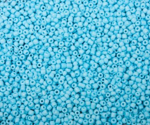 Margele de nisip bleu - 2mm, 50 gr, cca. 4000 buc