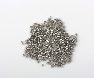 Crimpuri foarte mici, argintiu inchis- 1.5 mm, 500 buc, cca 3.5