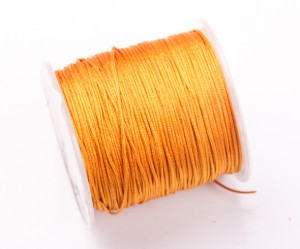 Snur fara guta portocaliu 1 mm, rola de 90 metri
