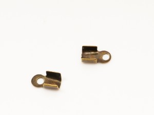 Conectori alama patinat alama, 2.5 mm latime, 100 buc