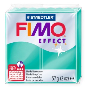 Fimo Effect translucent geen, nuanta 504