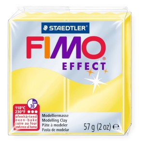 Fimo Effect galben transparent, nuanta 104