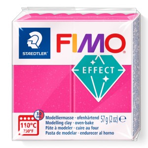 Fimo Effect ruby quart, nuanta 286